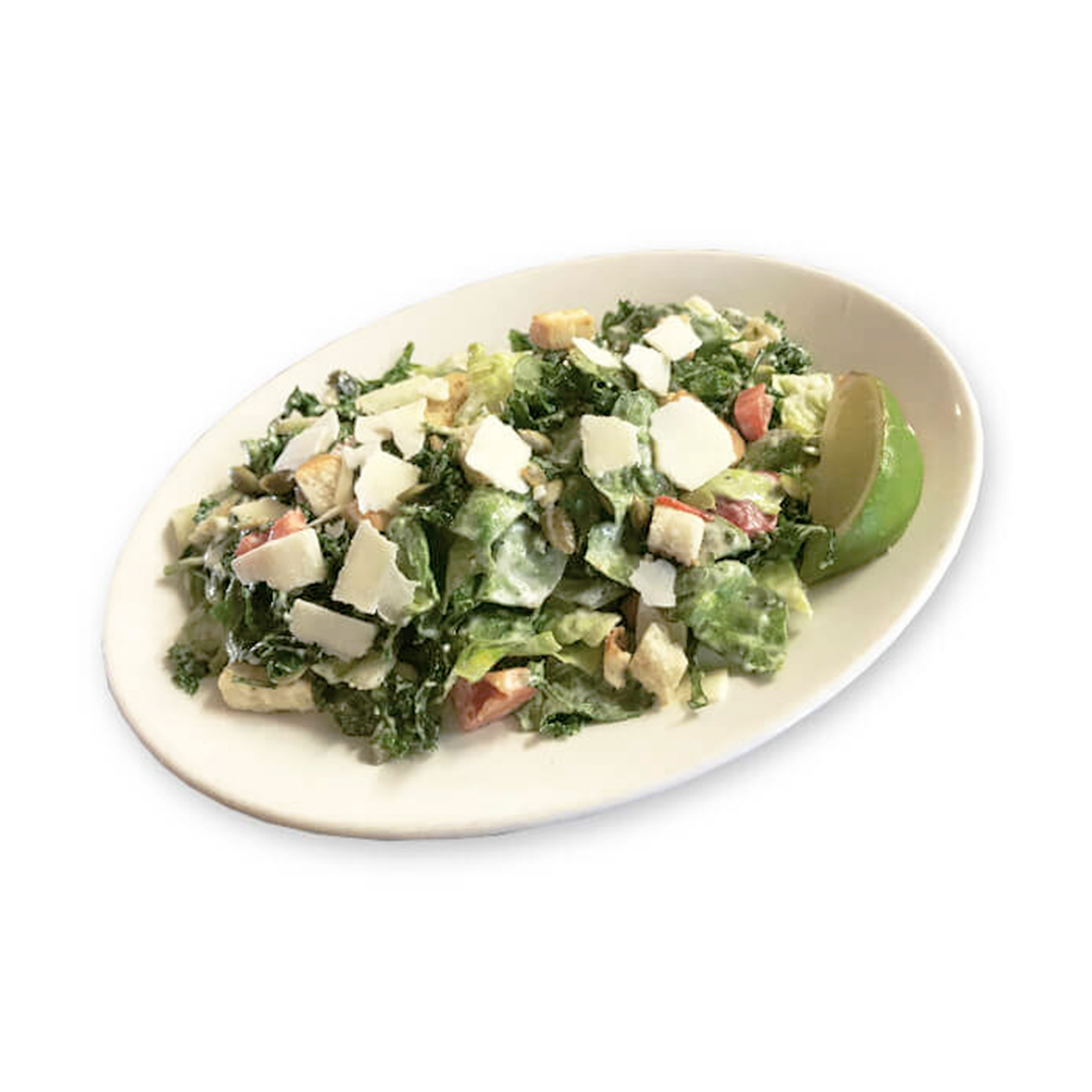 Me-n-Ed's Kale Lime Caesar Salad